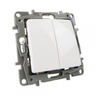 Legrand Niloé 106+6 kettős váltókapcsoló fehér